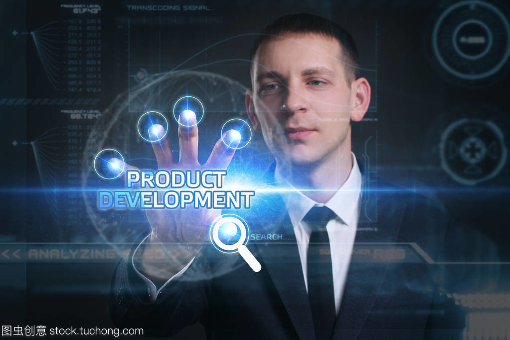 年輕生意中的技術開發 互聯網與網絡概念驅動創新